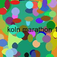 koln marathon 1998