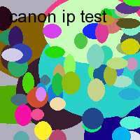 canon ip test