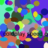 coldplay speed of sound songtext