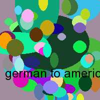 german to america